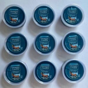 Yankee Candle Wax Melts- Paddling On The Lake Meltcup - Set of 9 - Retired- NEW